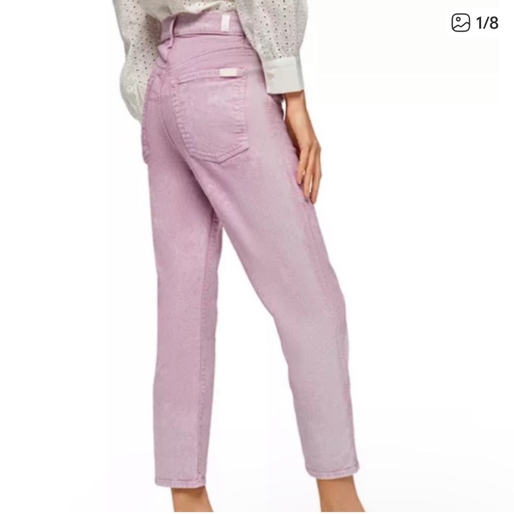 7 for all mankind lilac denim